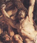Peter Paul Rubens The Raising of the Cross (mk01) oil painting on canvas